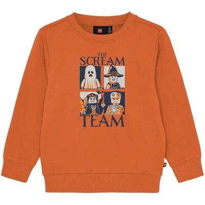 Sweatshirt bébé Lego Lwsaku 709 Orange 3 ans - Publicité Sweatshirt bébé Lego Lwsaku 709 Orange 3 ans - Publicité