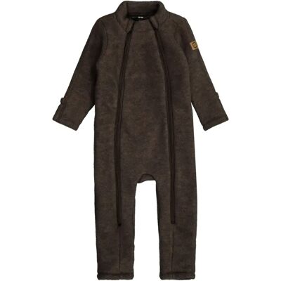 Grenouillère en laine bébé Mikk-Line Marron 2 ans - Publicité Grenouillère en laine bébé Mikk-Line Marron 2 ans - Publicité
