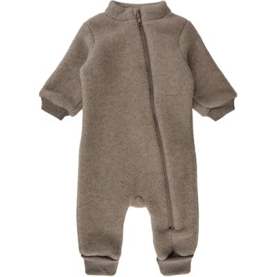 Grenouillère en laine côtelé bébé Mikk-Line Marron 2 ans - Publicité Grenouillère en laine côtelé bébé Mikk-Line Marron 2 ans - Publicité