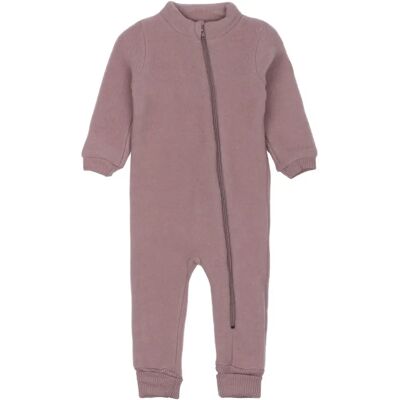 Grenouillère en laine côtelé bébé Mikk-Line Rose 3 ans - Publicité Grenouillère en laine côtelé bébé Mikk-Line Rose 3 ans - Publicité