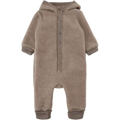 Grenouillère en laine avec capuche bébé Mikk-Line Gris 3 ans - Publicité Grenouillère en laine avec capuche bébé Mikk-Line Gris 3 ans - Publicité