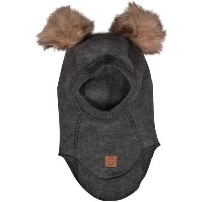 Cagoule intégral en laine avec pompon bébé Mikk-Line Gris 18/24 mois - Publicité Cagoule intégral en laine avec pompon bébé Mikk-Line Gris 18/24 mois - Publicité