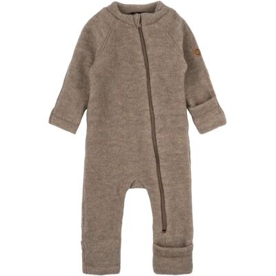 Combinaison en laine bébé Mikk-Line Marron 2 ans - Publicité Combinaison en laine bébé Mikk-Line Marron 2 ans - Publicité