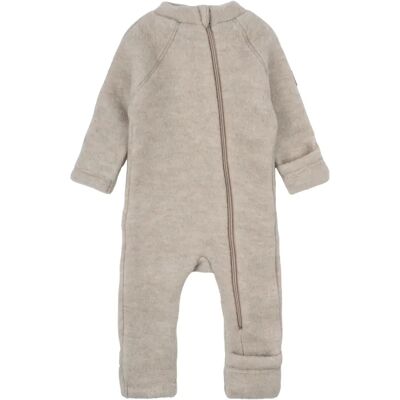 Combinaison en laine bébé Mikk-Line Beige 6 mois - Publicité Combinaison en laine bébé Mikk-Line Beige 6 mois - Publicité