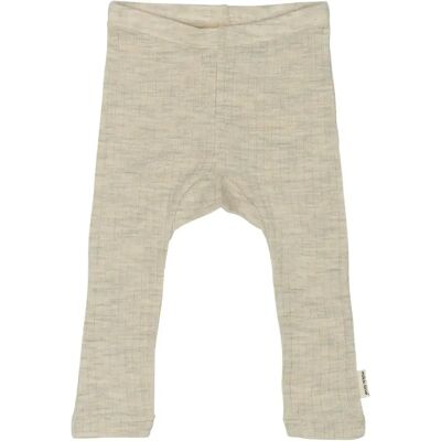 Legging en laine mérinos bébé Mikk-Line Beige 1 an - Publicité Legging en laine mérinos bébé Mikk-Line Beige 1 an - Publicité