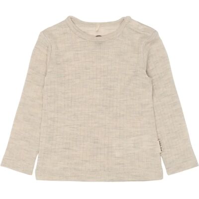 Pull mérinos bébé Mikk-Line Beige 18 mois - Publicité Pull mérinos bébé Mikk-Line Beige 18 mois - Publicité