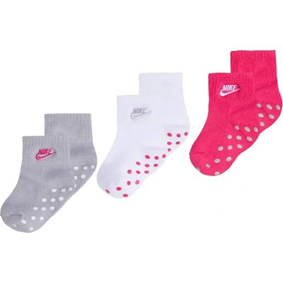Chaussettes fille Nike Core Futura Rose 12/24 mois - Publicité Chaussettes fille Nike Core Futura Rose 12/24 mois - Publicité