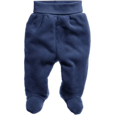 Pantalon douillet en polaire grand bébé Playshoes Bleu 6/9 mois - Publicité Pantalon douillet en polaire grand bébé Playshoes Bleu 6/9 mois - Publicité