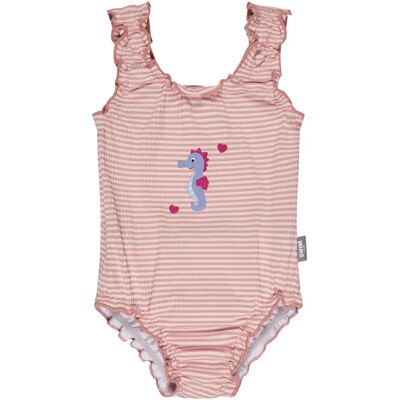 Maillot de bain 1 pièce à motif hippocampe bébé fille Sterntaler Rose 18/24 mois - Publicité Maillot de bain 1 pièce à motif hippocampe bébé fille Sterntaler Rose 18/24 mois - Publicité