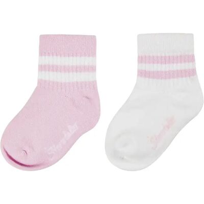 Chaussettes courtes bébé fille Sterntaler Actives Coolmax (x2) Rose 26 - Publicité Chaussettes courtes bébé fille Sterntaler Actives Coolmax (x2) Rose 26 - Publicité