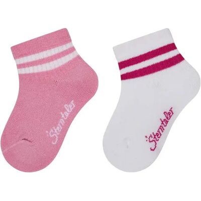 Chaussettes courtes bébé fille Sterntaler Actives Coolmax (x2) Rose 26 - Publicité Chaussettes courtes bébé fille Sterntaler Actives Coolmax (x2) Rose 26 - Publicité