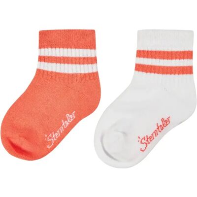 Chaussettes courtes enfant Sterntaler Actives Coolmax (x2) Orange 34 - Publicité Chaussettes courtes enfant Sterntaler Actives Coolmax (x2) Orange 34 - Publicité