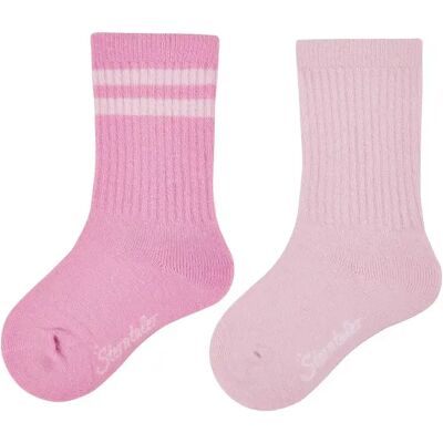 Chaussettes longues bébé fille Sterntaler Actives Coolmax (x2) Rose 18 - Publicité Chaussettes longues bébé fille Sterntaler Actives Coolmax (x2) Rose 18 - Publicité