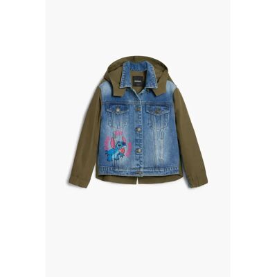 Veste en jean fille Desigual Fun Lilo & Stitch Vert 13/14 ans - Publicité Veste en jean fille Desigual Fun Lilo & Stitch Vert 13/14 ans - Publicité