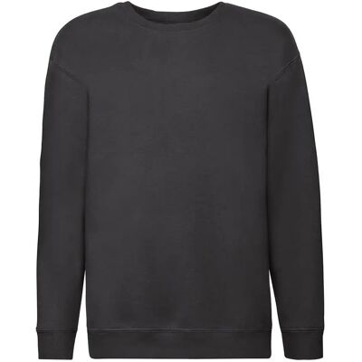 Sweatshirt enfant Fruit of the Loom Premium Noir 7/8 ans - Publicité Sweatshirt enfant Fruit of the Loom Premium Noir 7/8 ans - Publicité