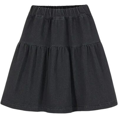 Jupe en jean fille Kids on the Moon Charcoal Noir 7 ans - Publicité Jupe en jean fille Kids on the Moon Charcoal Noir 7 ans - Publicité