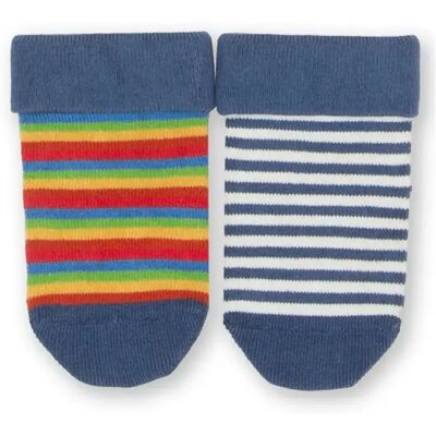 Chaussettes bébé Kite Rainbow (x2) Multicolore 18/24 mois - Publicité Chaussettes bébé Kite Rainbow (x2) Multicolore 18/24 mois - Publicité