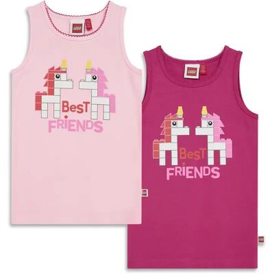 T-shirt bébé Lego Wear LWAYO 702 (x2) Rose 2 ans - Publicité T-shirt bébé Lego Wear LWAYO 702 (x2) Rose 2 ans - Publicité