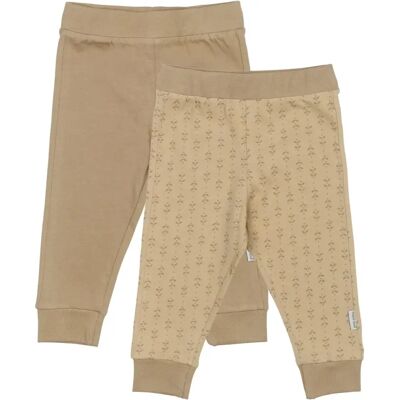 Legging bébé Mikk-Line (x2) Beige 18 mois - Publicité Legging bébé Mikk-Line (x2) Beige 18 mois - Publicité