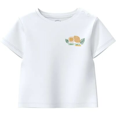 T-shirt en coton avec petit imprimé devant bébé s.Oliver Blanc 6 mois - Publicité T-shirt en coton avec petit imprimé devant bébé s.Oliver Blanc 6 mois - Publicité