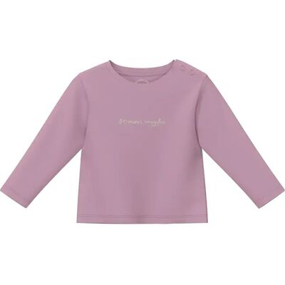 T-shirt à manches longues avec imprimé changeant et broderie bébé s.Oliver Rose 9 mois - Publicité T-shirt à manches longues avec imprimé changeant et broderie bébé s.Oliver Rose 9 mois - Publicité