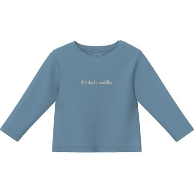 T-shirt à manches longues avec imprimé changeant et broderie bébé s.Oliver Bleu 9 mois - Publicité T-shirt à manches longues avec imprimé changeant et broderie bébé s.Oliver Bleu 9 mois - Publicité