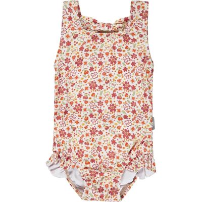 Maillot de bain 1 pièce à motif fleurs bébé fille Sterntaler Blanc 9/12 mois - Publicité Maillot de bain 1 pièce à motif fleurs bébé fille Sterntaler Blanc 9/12 mois - Publicité