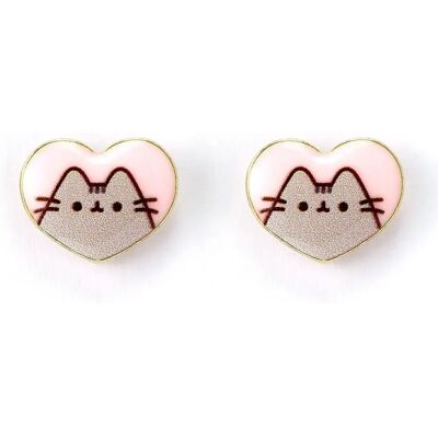 Boucles d'oreilles The Carat Shop Pusheen Rose TU - Publicité Boucles d'oreilles The Carat Shop Pusheen Rose TU - Publicité