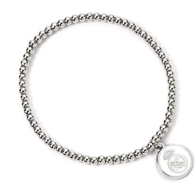 The Carat Shop Bracelet Real Madrid Argenté TU - Publicité The Carat Shop Bracelet Real Madrid Argenté TU - Publicité