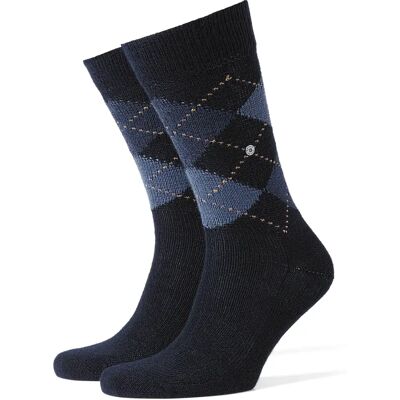 Chaussettes Burlington Preston Bleu 46/50 - Publicité Chaussettes Burlington Preston Bleu 46/50 - Publicité