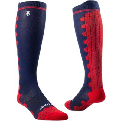 Chaussettes équitation femme Ariat TEK Devon Performance Bleu M - Publicité Chaussettes équitation femme Ariat TEK Devon Performance Bleu M - Publicité