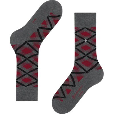 Chaussettes Burlington Tartan Gris 40/46 - Publicité Chaussettes Burlington Tartan Gris 40/46 - Publicité