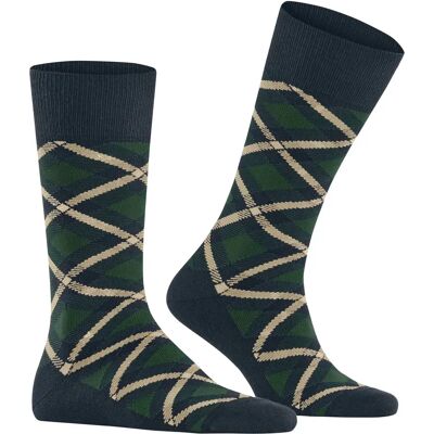 Chaussettes Burlington Tartan Bleu 40/46 - Publicité Chaussettes Burlington Tartan Bleu 40/46 - Publicité