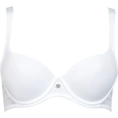 Soutien-gorge préformé en tissu élastique doux femme Lisca Alegra B à E Blanc 100B - Publicité Soutien-gorge préformé en tissu élastique doux femme Lisca Alegra B à E Blanc 100B - Publicité