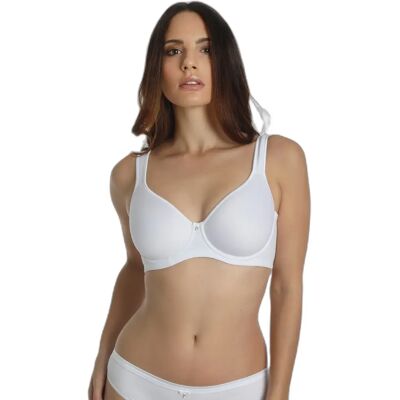 Soutien-gorge femme Sassa Spacer Sensual Pebble Blanc 95E - Publicité Soutien-gorge femme Sassa Spacer Sensual Pebble Blanc 95E - Publicité