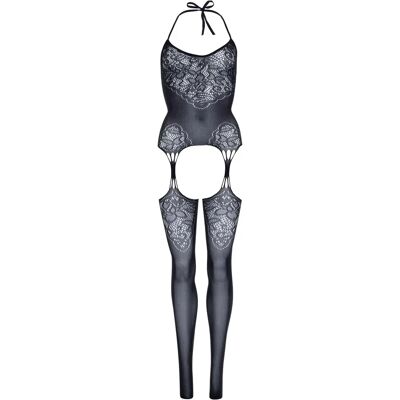 Ensemble body en résille de dentelle sans couture avec porte-jarretelles femme Leg Avenue Noir TU - Publicité Ensemble body en résille de dentelle sans couture avec porte-jarretelles femme Leg Avenue Noir TU - Publicité