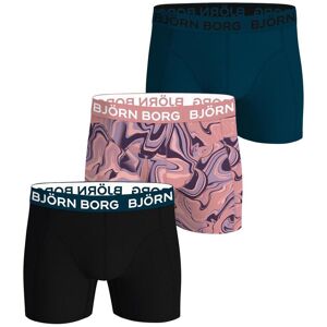 Boxer cotton extensible Björn Borg (x3) Multicolore L - Publicité Boxer cotton extensible Björn Borg (x3) Multicolore L - Publicité