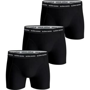 Boxer en coton extensible Björn Borg (x3) Noir 2XL - Publicité Boxer en coton extensible Björn Borg (x3) Noir 2XL - Publicité