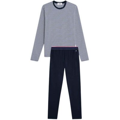 Pyjama manches longues Le Slip Français Pack Jeason Blanc L - Publicité Pyjama manches longues Le Slip Français Pack Jeason Blanc L - Publicité