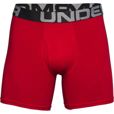 Under Armour Boxers Charged coton Boxerjock (x3) Rouge S - Publicité Under Armour Boxers Charged coton Boxerjock (x3) Rouge S - Publicité