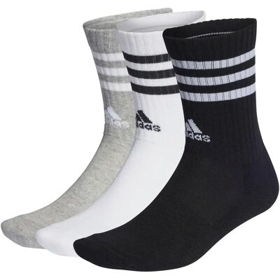 Chaussettes basses adidas 3-Stripes (x3) Gris 46/48 - Publicité Chaussettes basses adidas 3-Stripes (x3) Gris 46/48 - Publicité