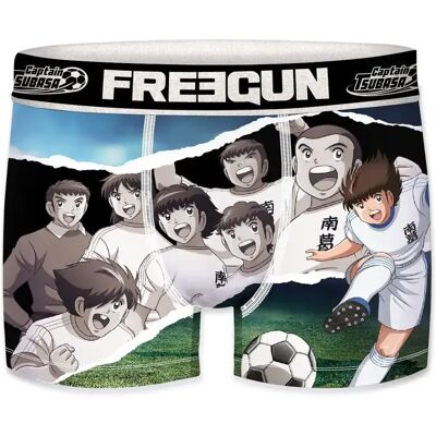 Boxer Freegun Captain tsubasa team Noir S - Publicité Boxer Freegun Captain tsubasa team Noir S - Publicité
