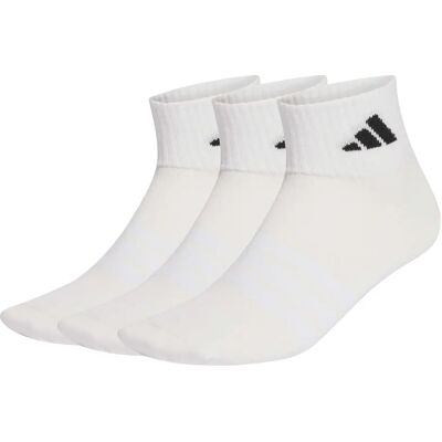 Chaussettes fines et légères adidas (x3) Blanc 47/49 - Publicité Chaussettes fines et légères adidas (x3) Blanc 47/49 - Publicité