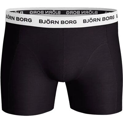 Boxer en coton stretch Björn Borg (x3) Noir M - Publicité Boxer en coton stretch Björn Borg (x3) Noir M - Publicité