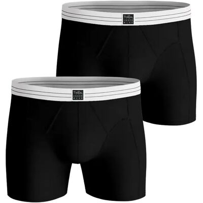 Boxer en cotton Björn Borg (x2) Noir L - Publicité Boxer en cotton Björn Borg (x2) Noir L - Publicité