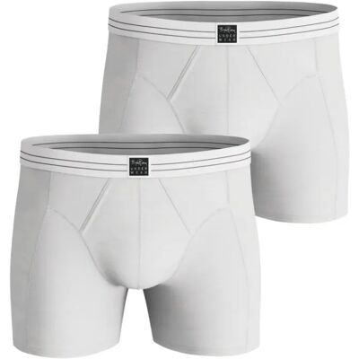 Boxer en cotton Björn Borg (x2) Blanc S - Publicité Boxer en cotton Björn Borg (x2) Blanc S - Publicité
