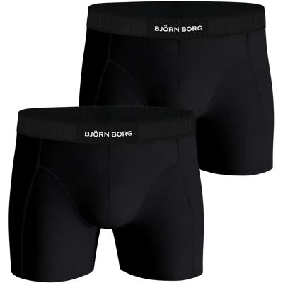 Boxer Björn Borg Premium Stretch (x2) Noir XS - Publicité Boxer Björn Borg Premium Stretch (x2) Noir XS - Publicité