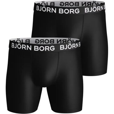 Boxer en microfibre Björn Borg (x2) Noir M - Publicité Boxer en microfibre Björn Borg (x2) Noir M - Publicité