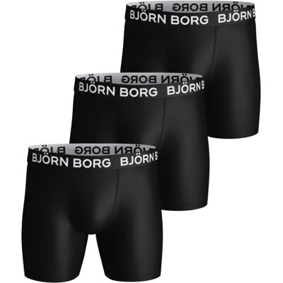 Boxer en microfibre Björn Borg (x3) Noir XL - Publicité Boxer en microfibre Björn Borg (x3) Noir XL - Publicité