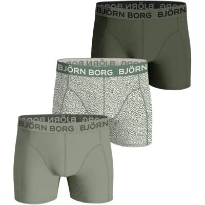 Boxer Björn Borg (x3) Multicolore XL - Publicité Boxer Björn Borg (x3) Multicolore XL - Publicité
